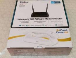 D-Link wireless modem router with wireless...