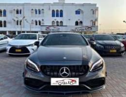 مرسيدس C300 كوبيه محول C63 AMG موديل 2017