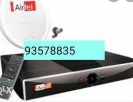 All dish antenna service Air Tel dish TV n...