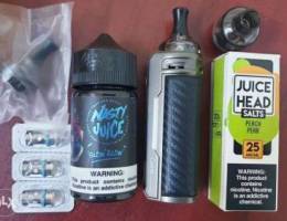 Vape | Voopoo Drag S | with Coils and Ejui...