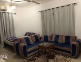 Furnished studio, kitchen, bathroom, balco...