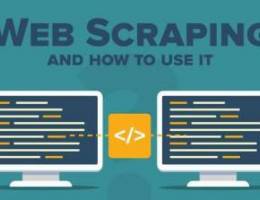 يمكننى سحب البيانات من المواقع web scrapin...