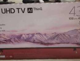 LG 43 inch TV UHD Smart TV