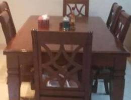 Wooden dining table for urgent sale - 110 ...