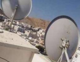 All types of satellite dish receiver insta...