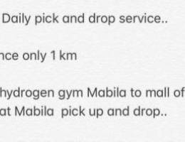 Need daily pick up & drop with in al mabil...