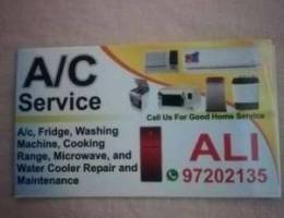 A.c . fridge repairing