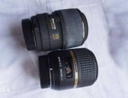 105 mm Macro and 60mm Lenses for Nikon DSL...