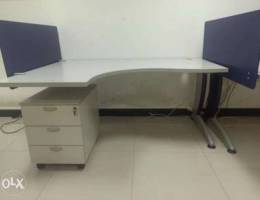 L shape table for urgent sale!!!