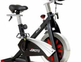 JOROTO Belt Drive Indoor Cycling Bike with...