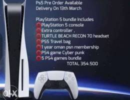 PlayStation 5 bundle pre order available