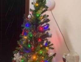 Christmas tree with Decration and lights