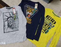 Kids tshirts not used 1 riyal each