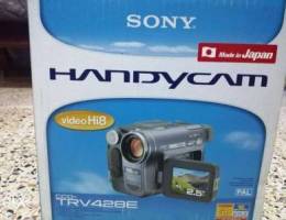 Sony handycam with view finder