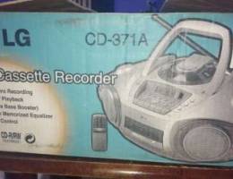 CD and cassette recorder-LG