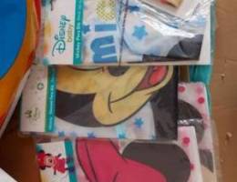 Baby cover for 1 riyal and bibs for 500 ba...