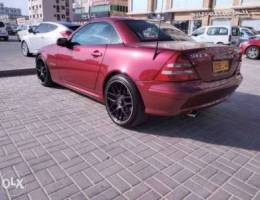 مرسيدس SLK200 موديل 2002 كلاسيك قمة الجمال...