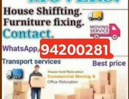 House shifting and transport service