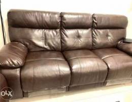 Danube Leather Sofa for Sale