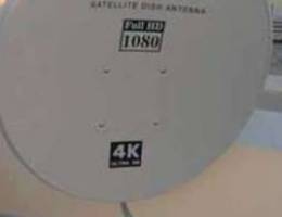 Airtel Dish tv nilesat Arabset osn install...