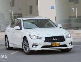 انفنتي q50 ابيض لؤلؤي