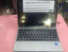 HP elitebook Revolve 810 G3, ci5, 8gb, 250...