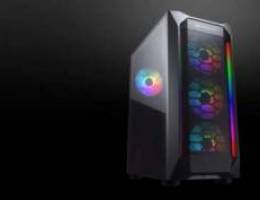 case cougar 410 with 4 fans rgb