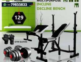 incline dicline bench