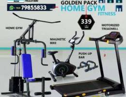 Golden Pack Home Gym Fitness Offer