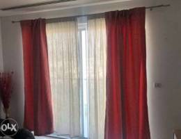 Curtains 240cm (medium Red + light Brown +...