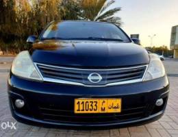 نيسان تيدا ( جير عاااادي ) نظيفه2012Nissan...