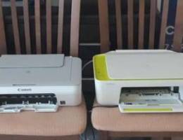 HP printer deskjet 2130 and Canon pixma Mg...