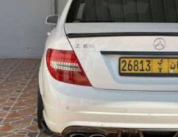 مورسدس C63 نظيف جدا ٦٠٠ حصان