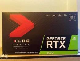 New PNY RTX 3070 XLR8 Epic-X RGB GPU جديد