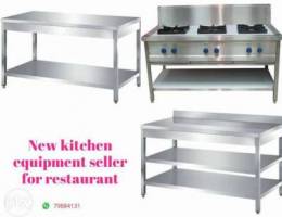 All kitchen equipment steel work