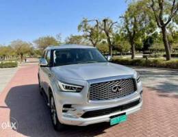 Qx80 2019 لون سلفر فول اوبشن