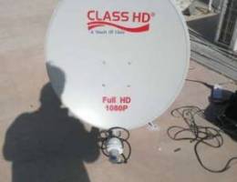 Dish Satellite repair and new installation