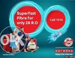 50mbps 2 Months Free Ooredoo Fibre