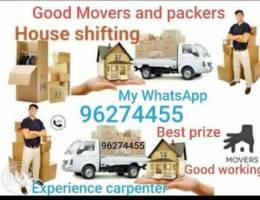 House shifting carpenter services hc