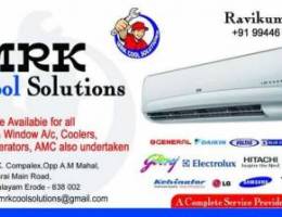 A/c repairing nd services fitting