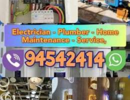 Electrician Plumber Maintenance work