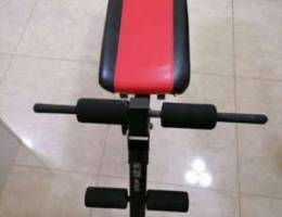 Dumbell 8kg and bench