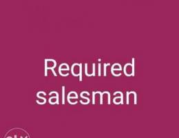 Salesman required