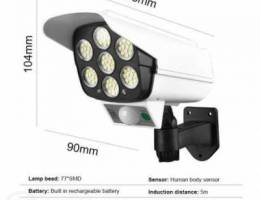 77 LED Solar Light Security Cam Style