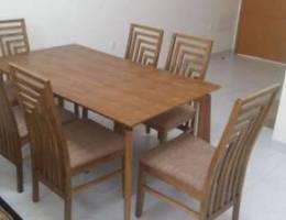 6 seater dining table