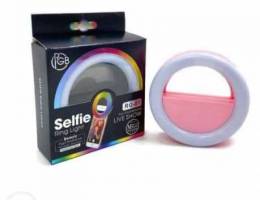 RGB Selfie Ringlight RG-01 LED Mini 15 Col...