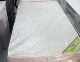 Bed with Mattress (Jabreen). White