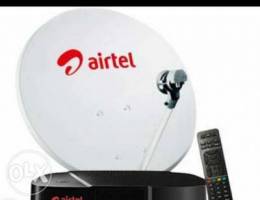 Airtel dish fixing