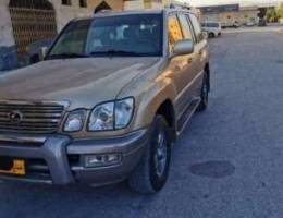 للبيع لكزس LX470 وارد موديل 2002