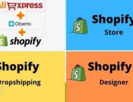 we shopify dropshipping store and shopify ...